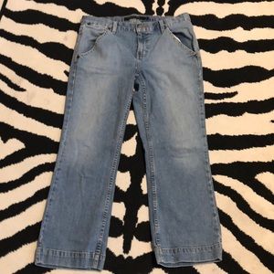 Calvin Klein cropped jeans